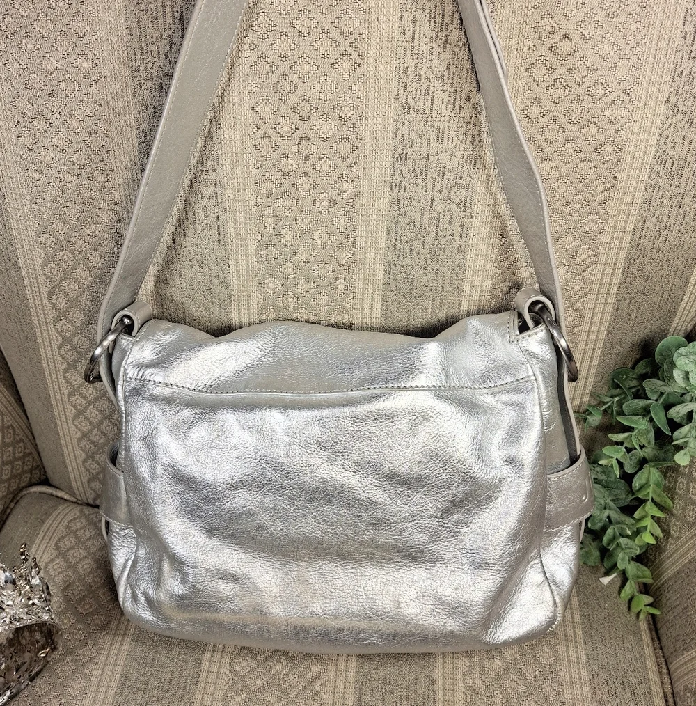 Juicy Couture Y2K Silver Hobo Bag